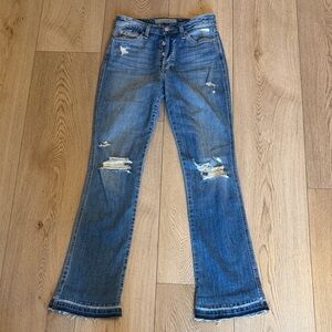 Joe's Jeans Flare Distressed Denim
